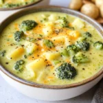 Broccoli Potato Cheese Soup Recipe