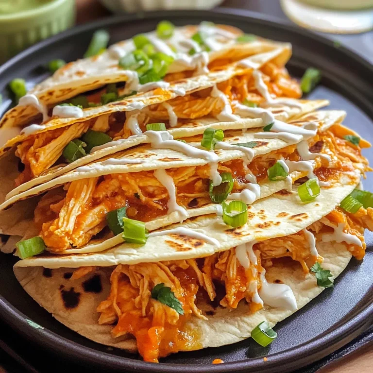 Buffalo Chicken Tacos Recipe