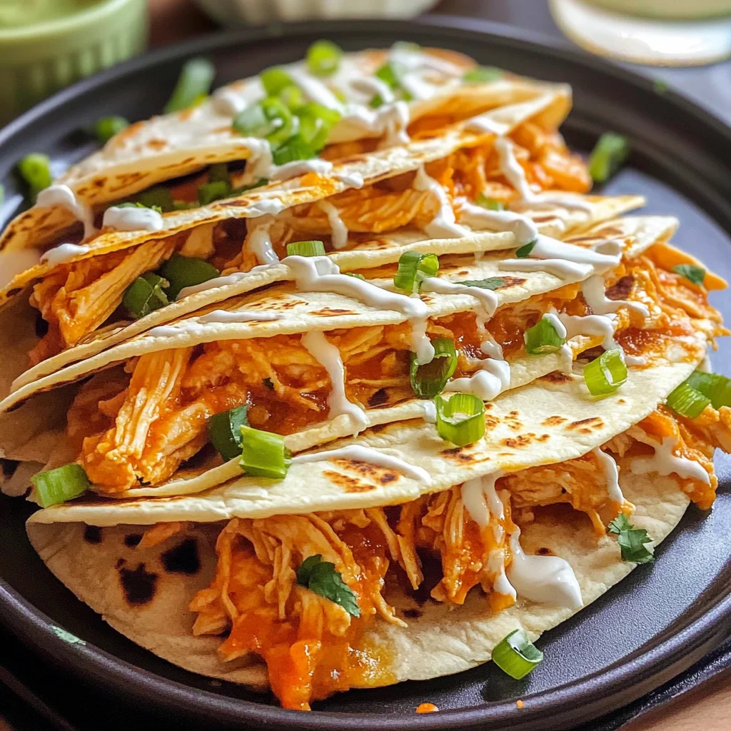Buffalo Chicken Tacos Recipe