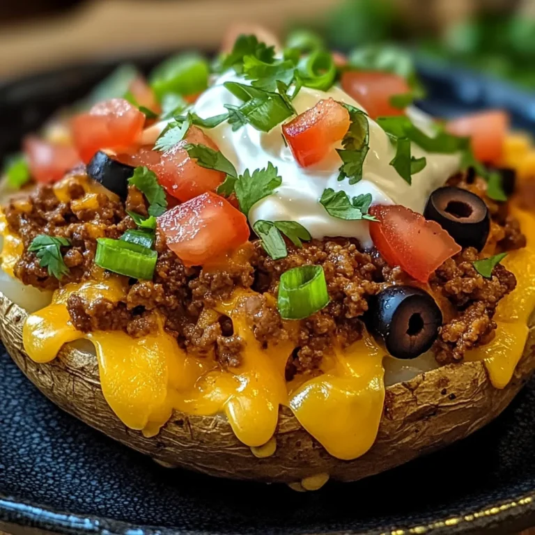 Cheesy Taco Potatoes