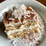 Coconut Rum (Coquito) Tiramisu