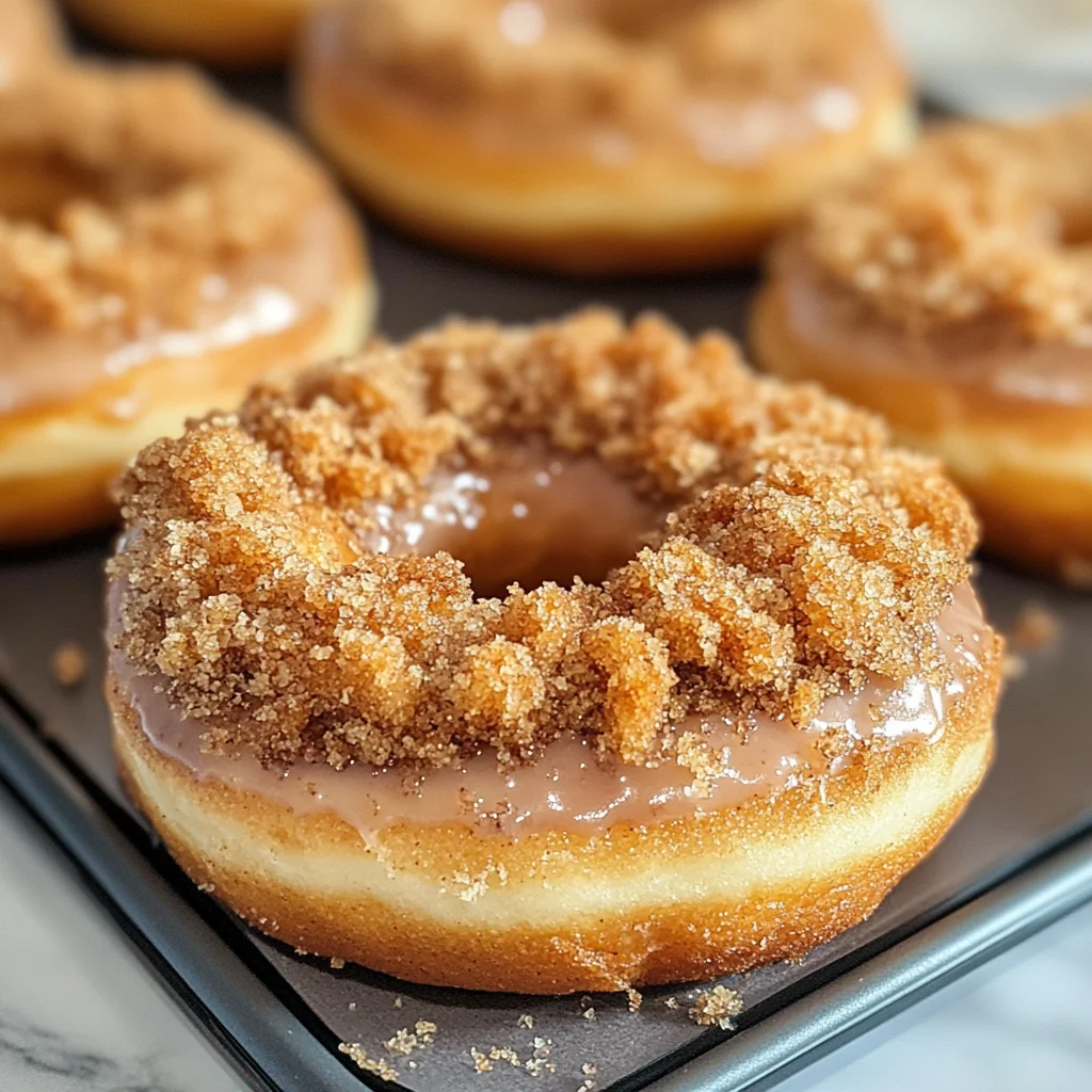 Coffee Cake Donuts