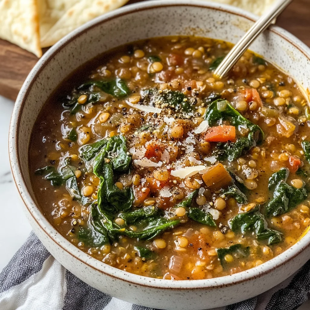 Detox Moroccan Lentil Soup