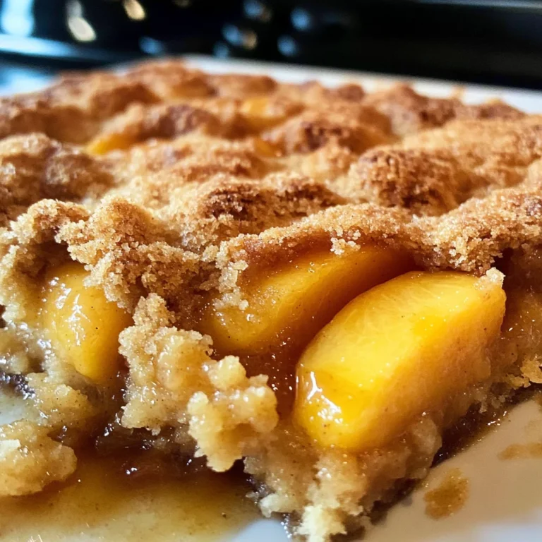 Divine Brown Butter Peach Cobbler: 5-Ingredient Magic