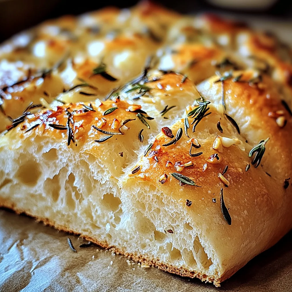 Easy Roasted Garlic Rosemary Artisan Bread – The Best Homemade Loaf