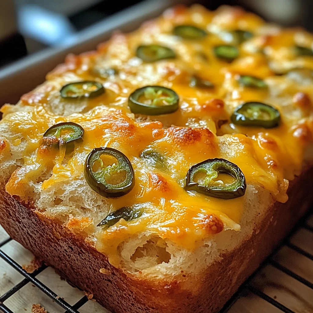 Jalapeno Cheddar Beer Bread