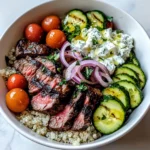 Mediterranean Steak Bowl Recipe