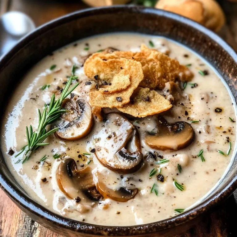 Mushroom Soup Recipe