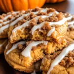 Pumpkin Coffee Cake Cookies