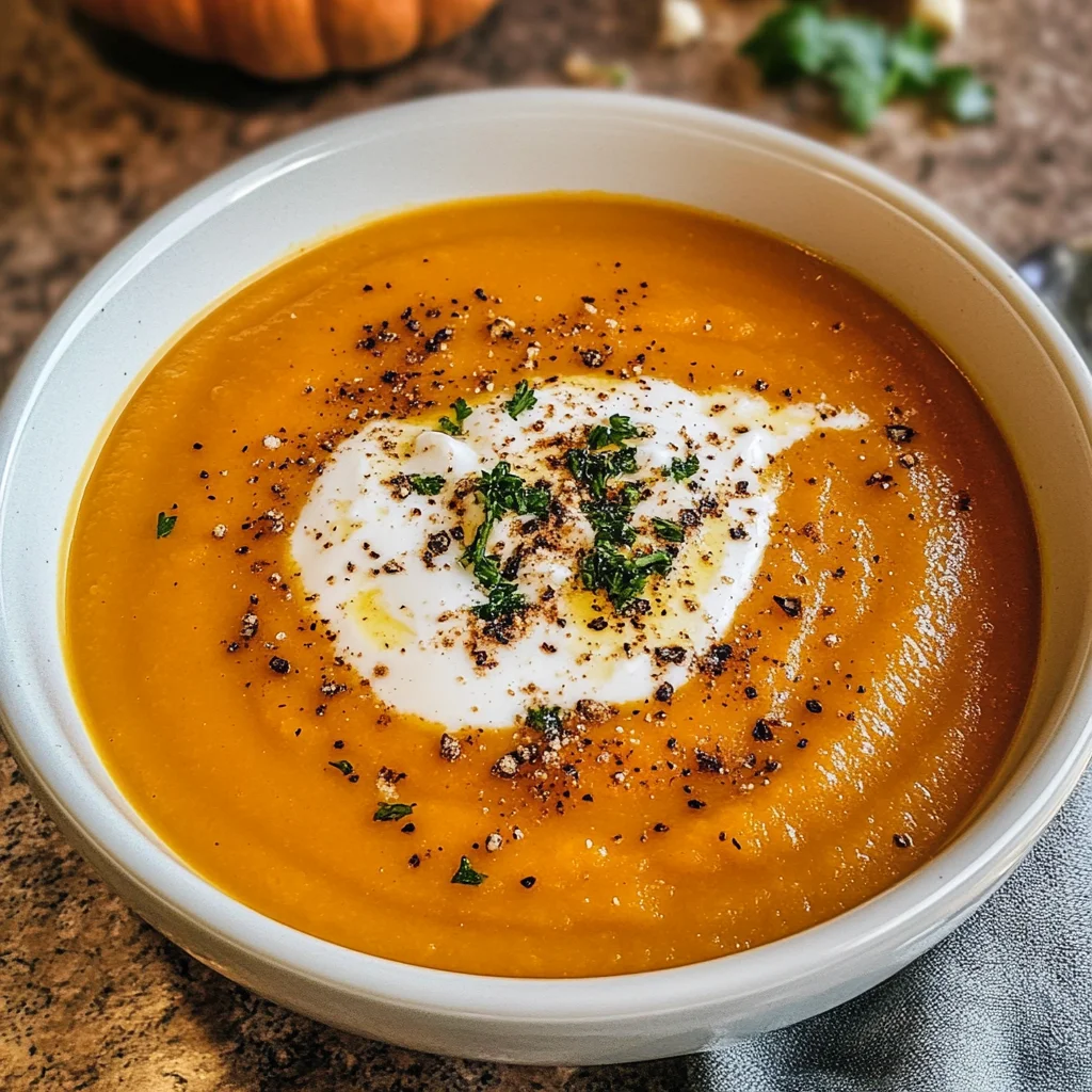 Roasted Pumpkin Soup