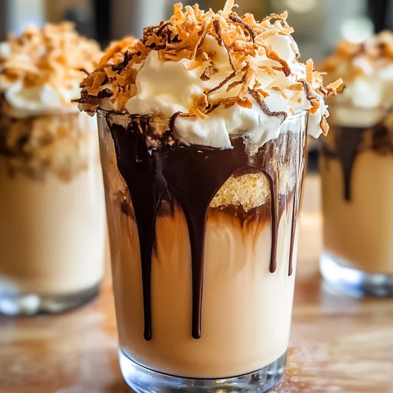 Samoas Iced Coffee