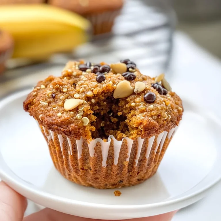Skinny Pumpkin Quinoa Muffins