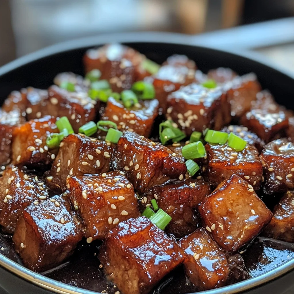 Sticky Chinese beef belly