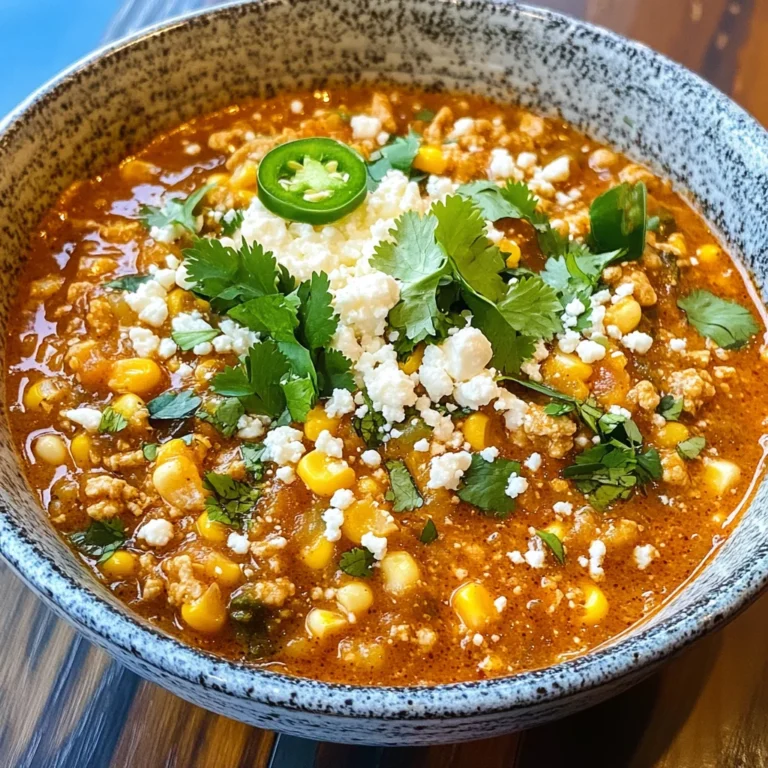 Street Corn Chicken Chili