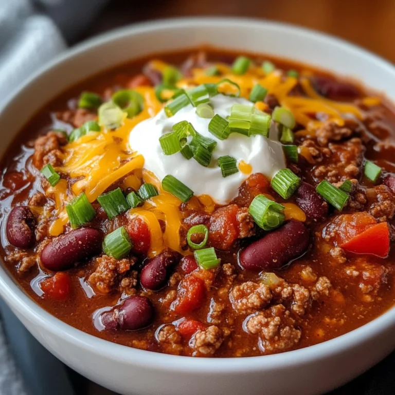 The Best Chili Recipe