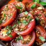 Zesty Marinated Tomatoes