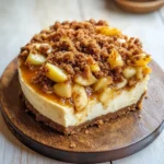 Apple Crumble Cheesecake