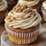 Apple Crumble Cupcakes