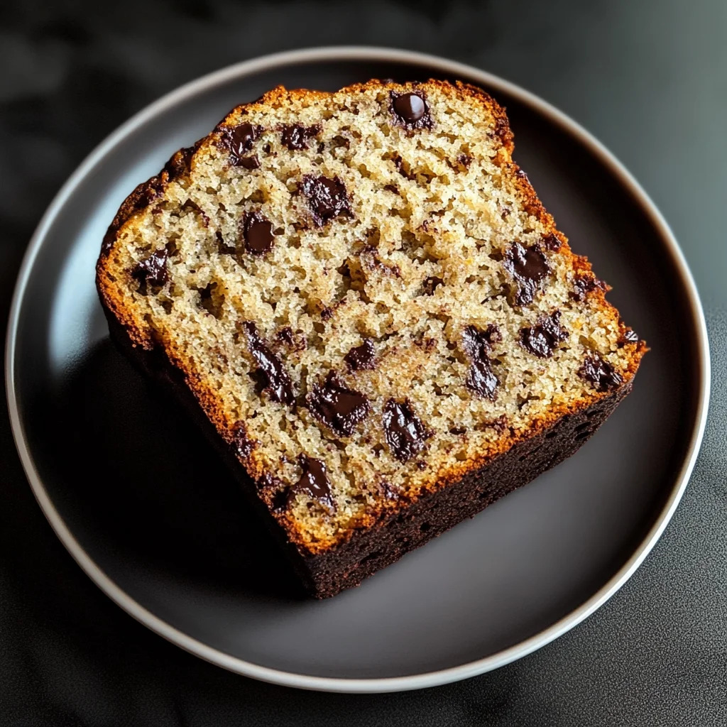 Banana Bread Recipe with Chocolate Chips