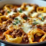 Beefy Tortellini Bake