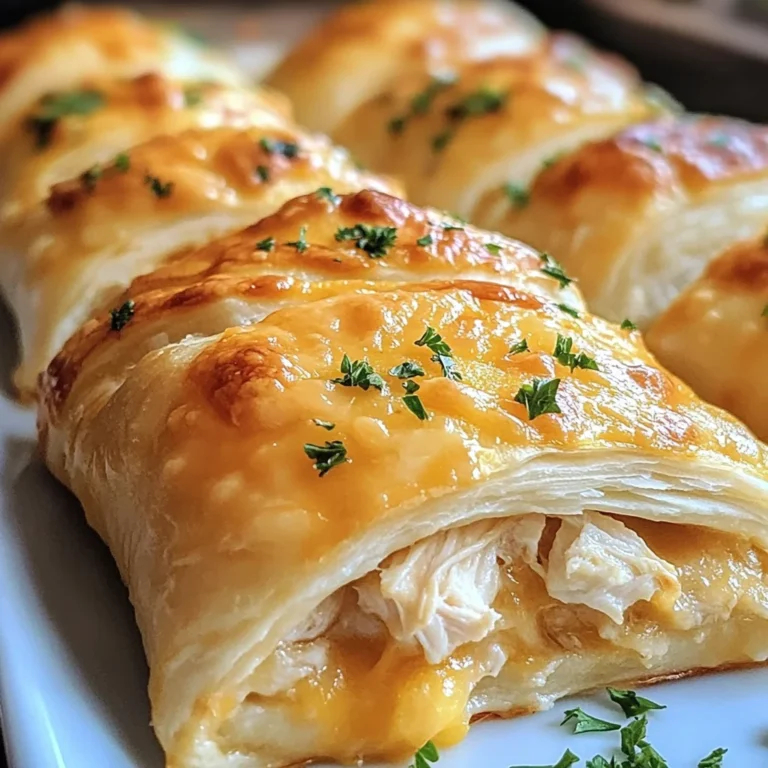 Cheesy Chicken Crescent Rolls: A Must-Try Comfort Food!