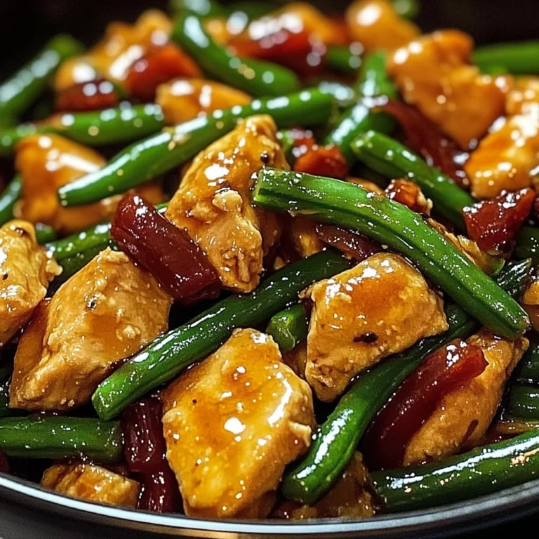 Chicken and Green Bean Stir-Fry: Quick and Delicious Dinner!