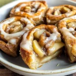 Cinnamon Roll Apple Pie