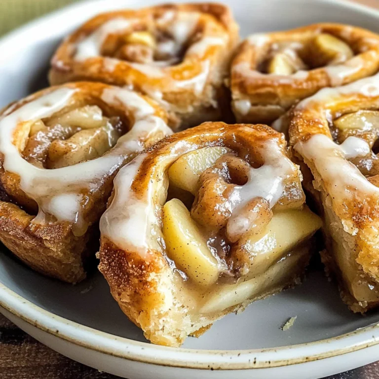 Cinnamon Roll Apple Pie