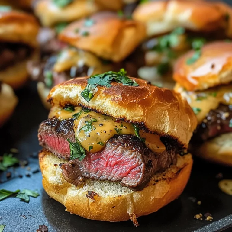 Cowboy Butter Steak Sliders