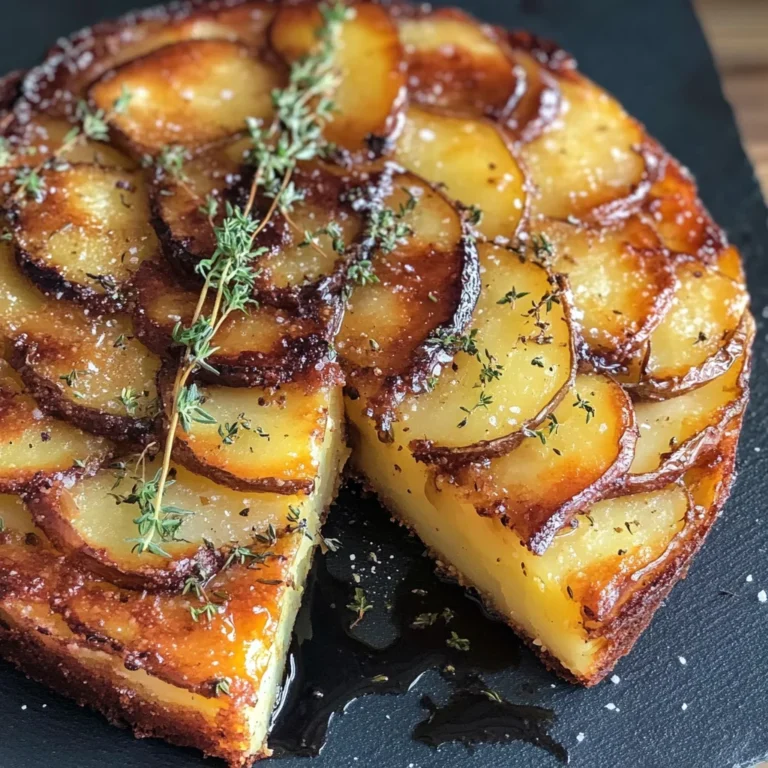 Crispy Balsamic-Thyme Potato Torte