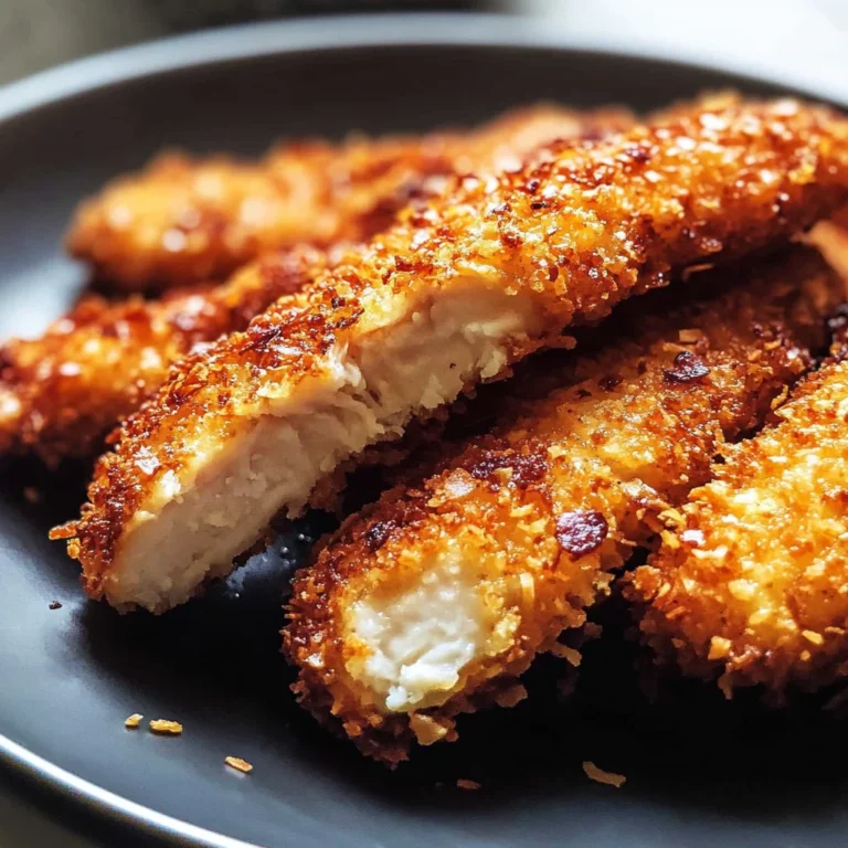 Crispy Coconut Chicken Tenders