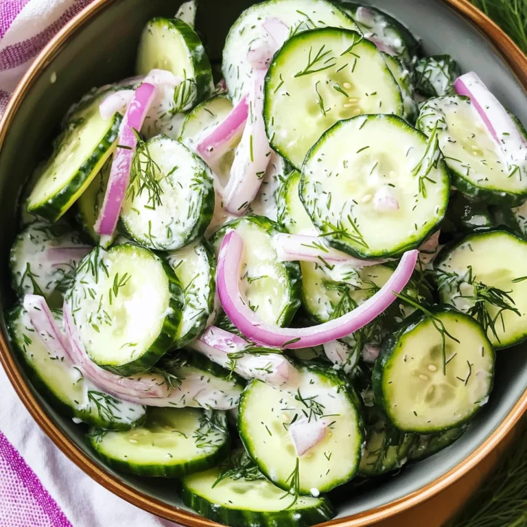 Cucumber Dill Salad