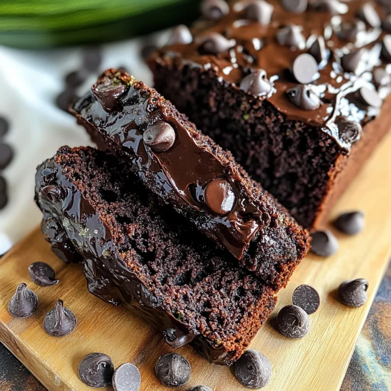 Double Chocolate Zucchini Bread