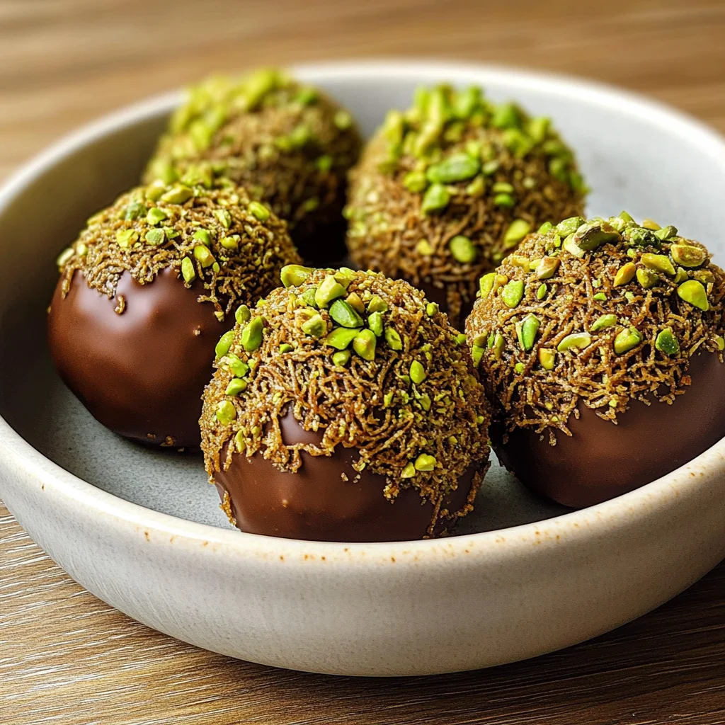 Dubai Chocolate Balls