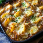 French Onion Potato Bake
