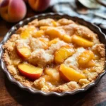 Fresh Peach Cobbler Recipe