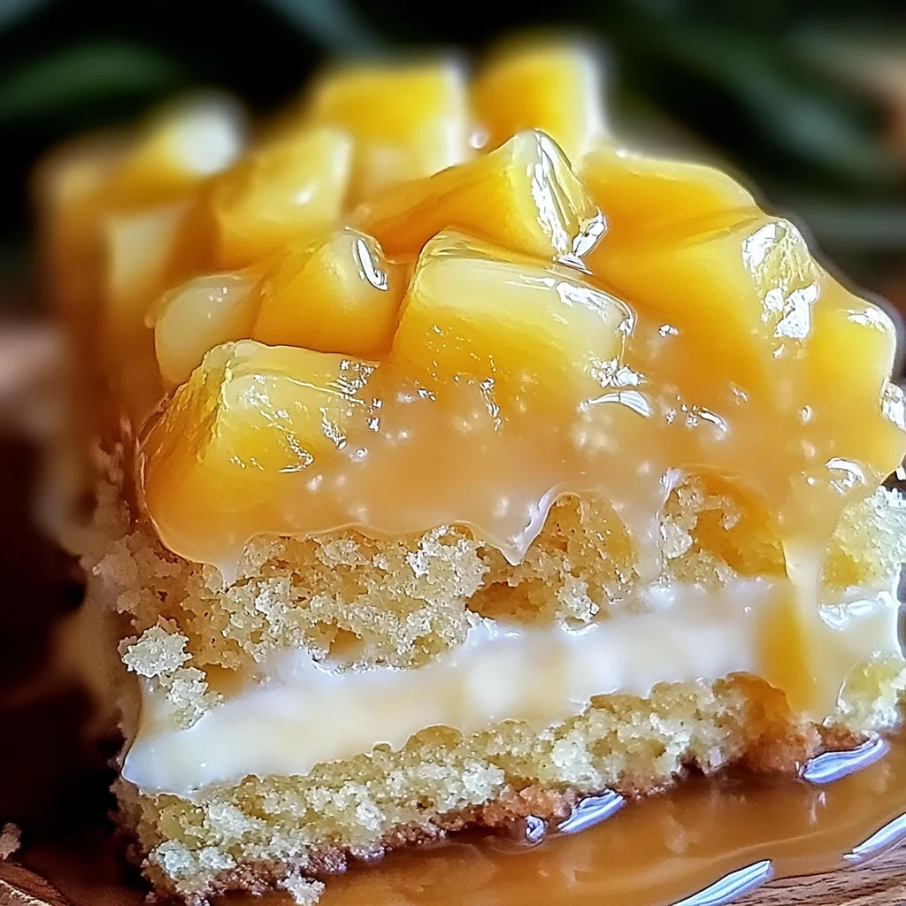Juicy Pineapple Heaven Cake