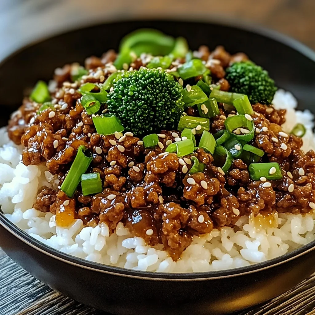 Korean Ground Beef Bowl: An Amazing Ultimate Recipe
