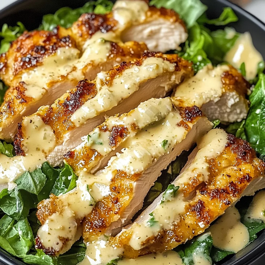 Melt In Your Mouth Caesar Chicken