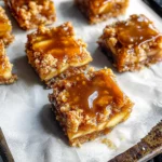 Salted Caramel Apple Crumble Bars Fall Treat: Get Addicted in 45 Min