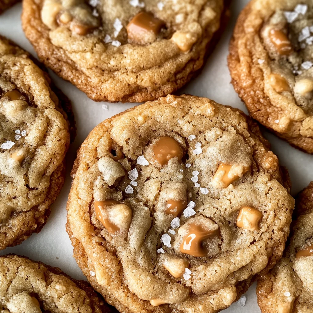 Salted Caramel Cookie Recipe