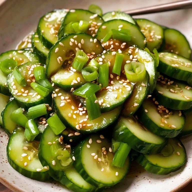 Spicy Cucumber Salad