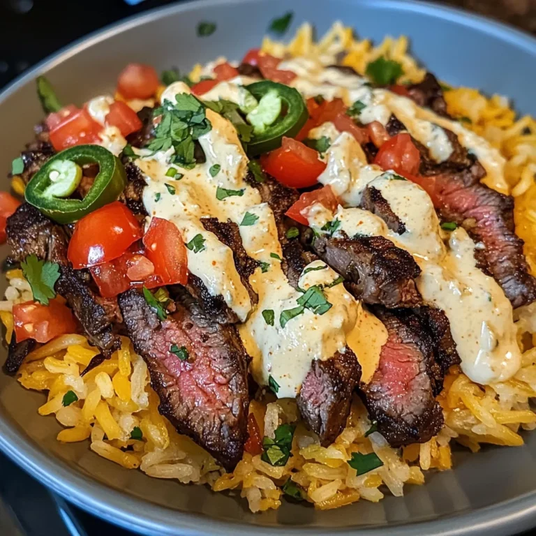 Steak Queso Rice : A Flavorful Recipe