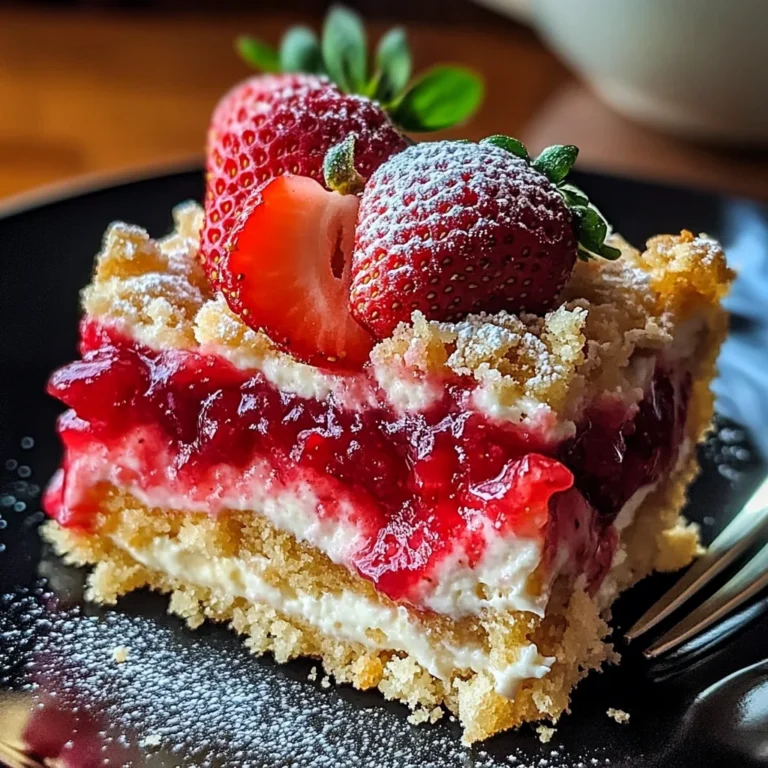 The Ultimate Strawberry Cheesecake Dump Cake
