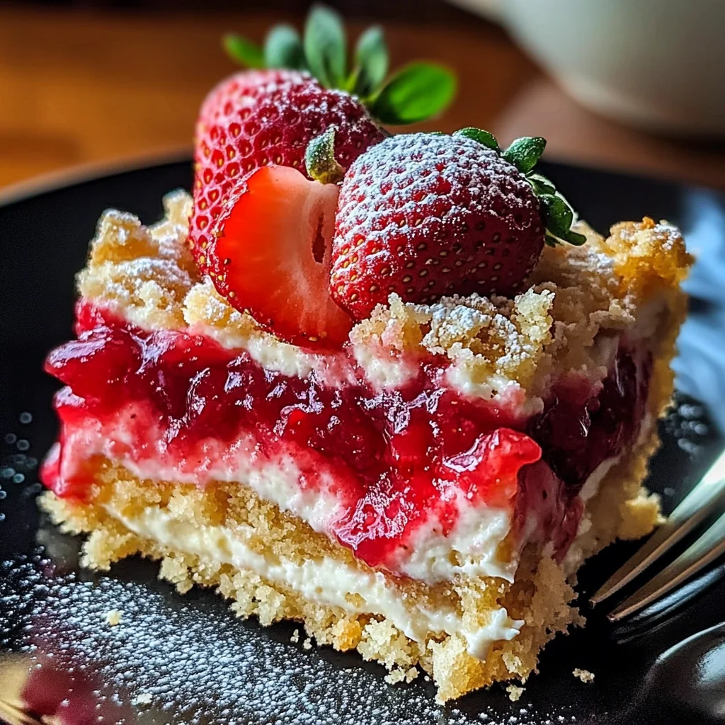 The Ultimate Strawberry Cheesecake Dump Cake