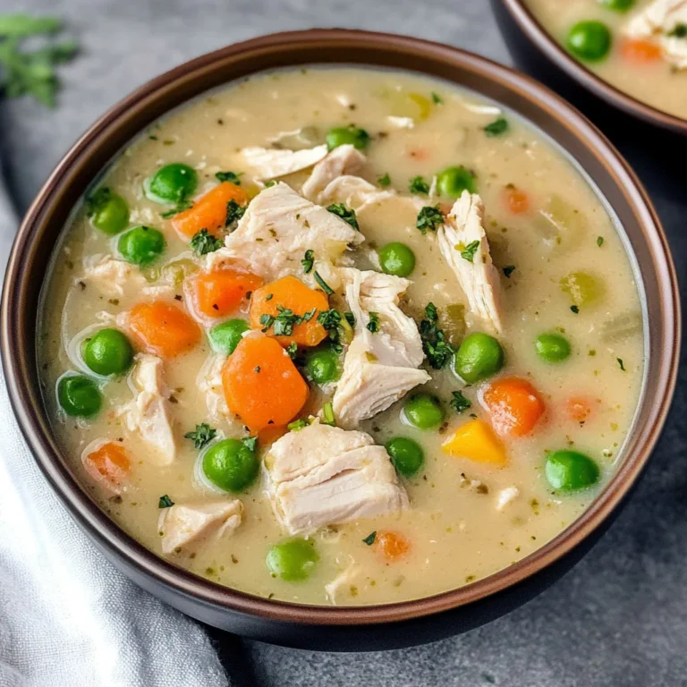 Turkey Pot Pie Soup