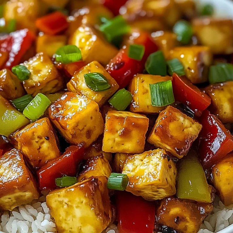 Vegan Pineapple Tofu