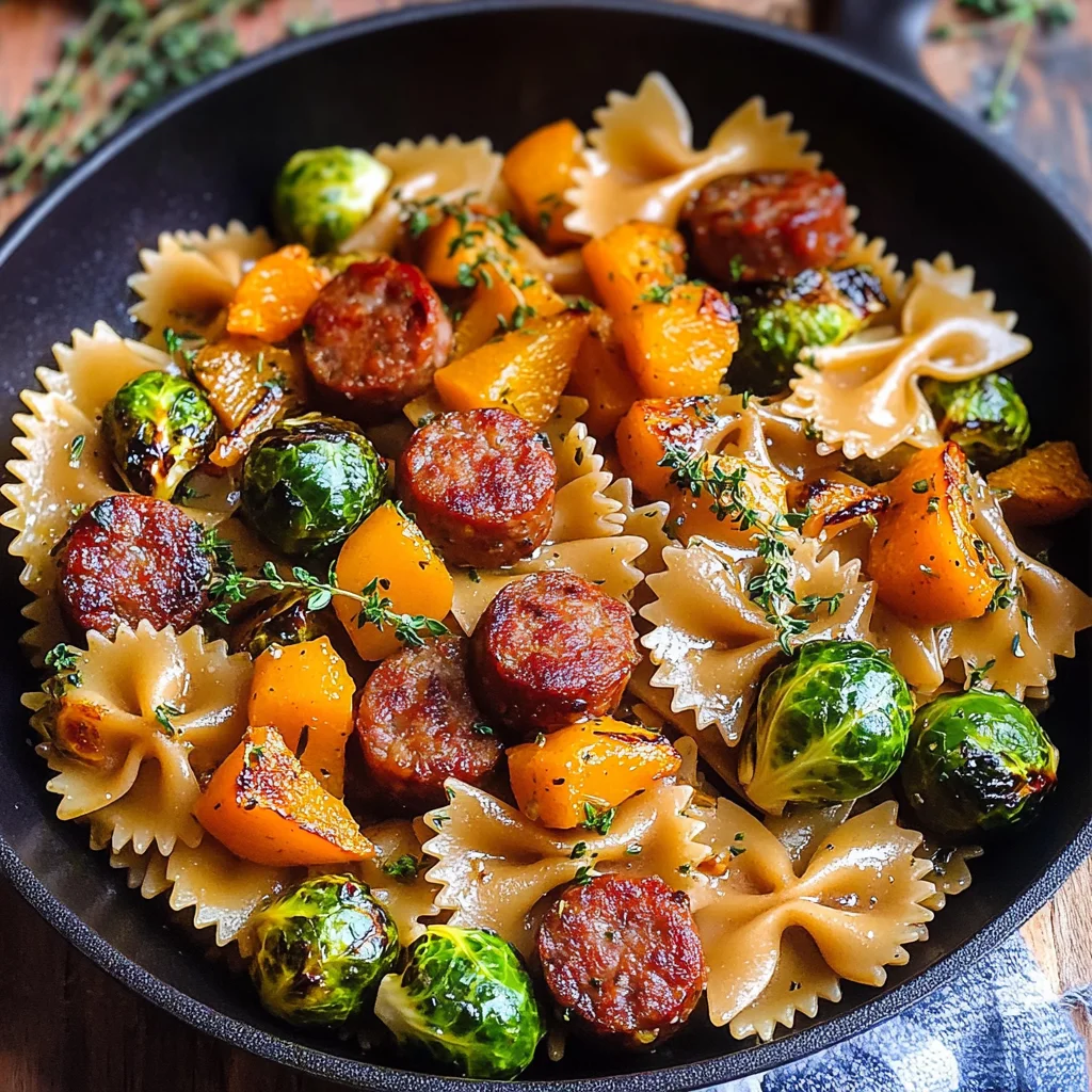 Autumn Sausage Pasta Squash: Amazing 25-Min Fall Favorite