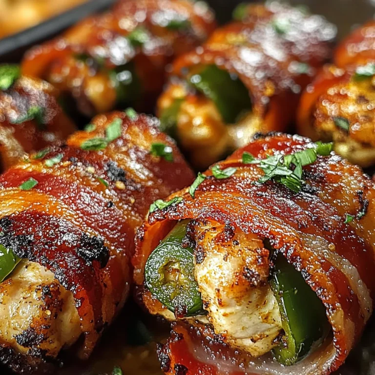 Bacon-Wrapped Jalapeño Chicken Bites