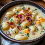 Bacon Cheddar Gnocchi Soup – A Rich and Creamy Comfort Meal